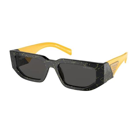 prada sunglasses 09zs|Prada Symbole Rectangular Men's Sunglasses, PR 09ZS .